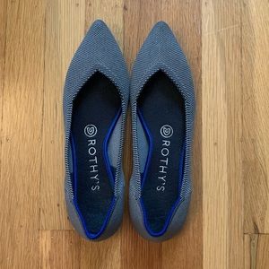 Rothy’s Gray The Point sz 8